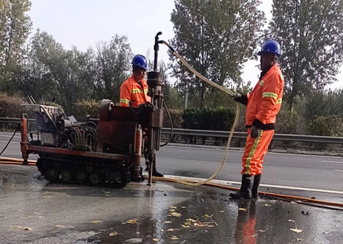 乳源高速公路下沉注浆加固